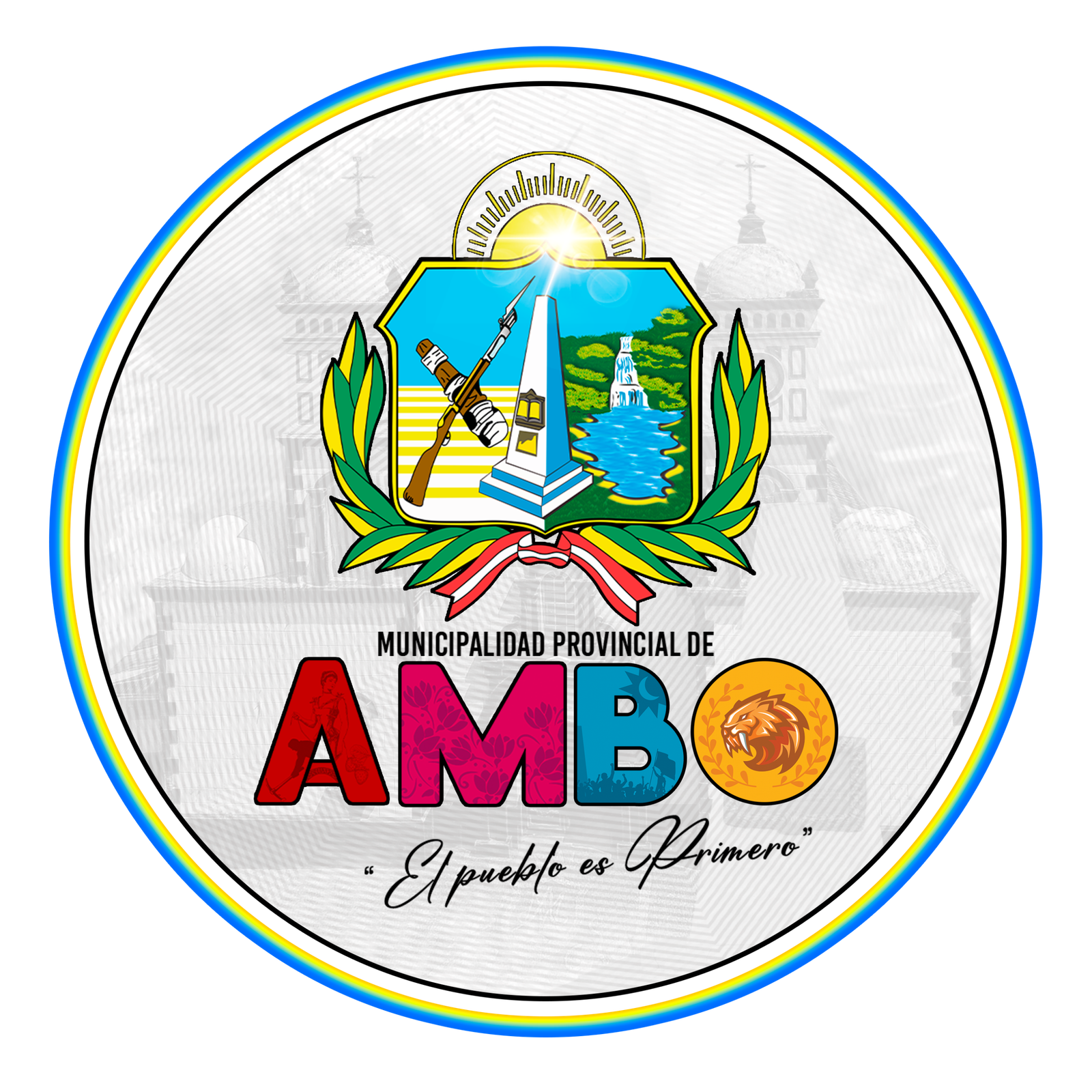 Logo oficial de la Municipalidad Provincial de Ambo