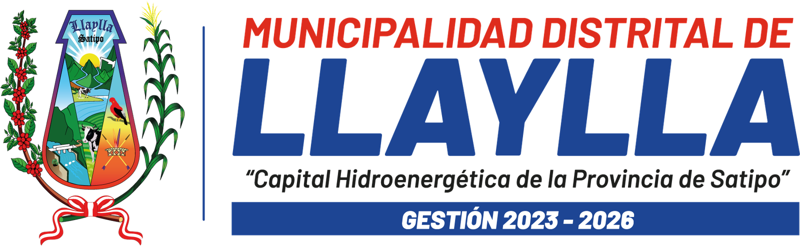 Logo oficial de la Municipalidad Distrital de Llaylla